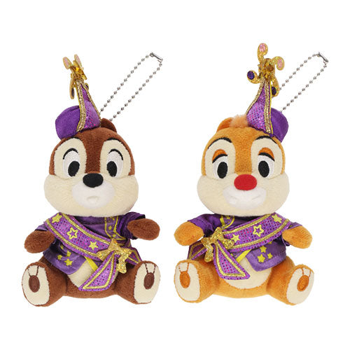 [現貨]東京迪士尼園內 40週年限定 "Dream-Go-Round"系列 Chip and Dale 大鼻與鋼牙 公仔扣針 ( 2隻套裝，不散賣)